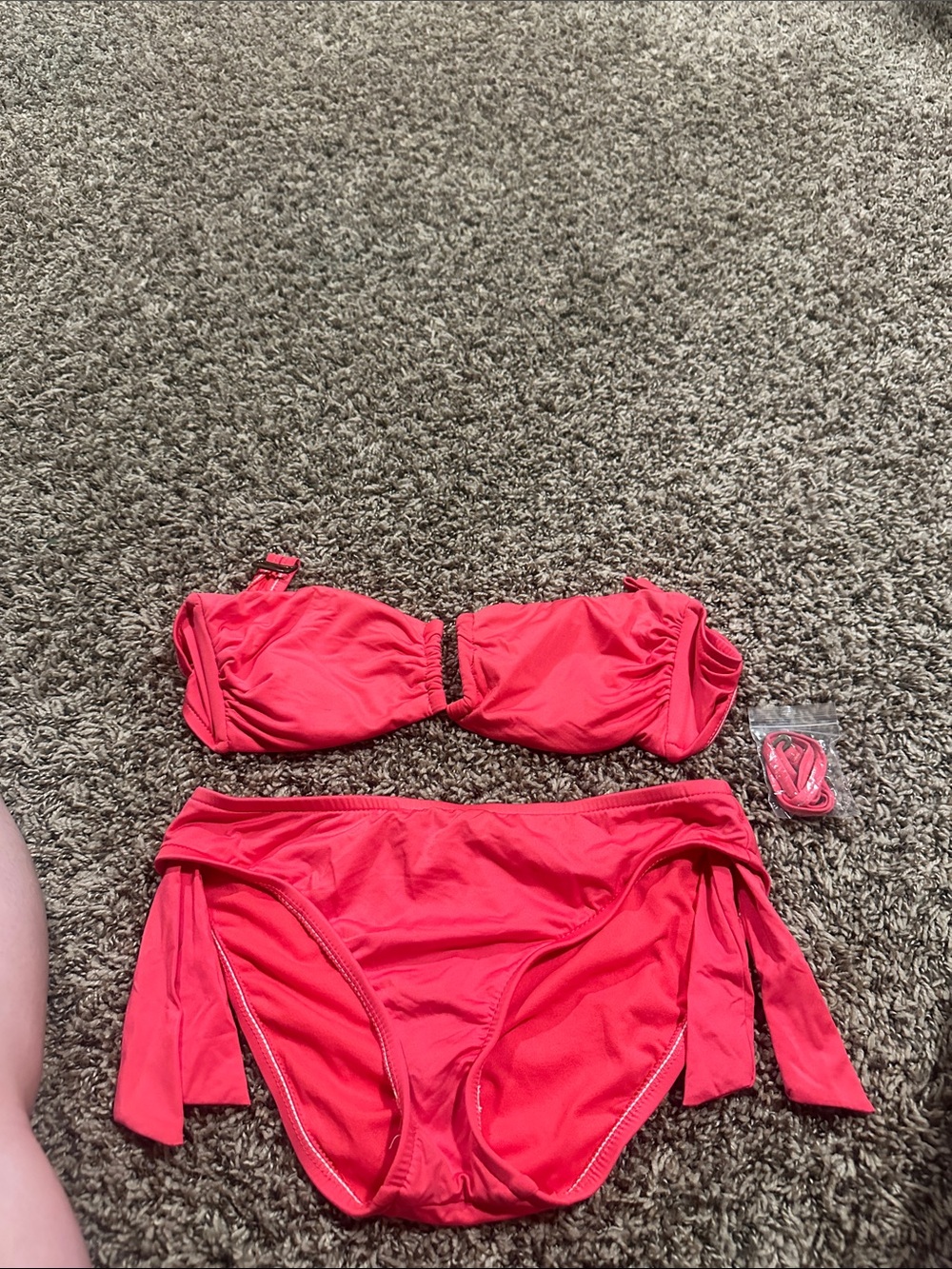 Missimo Coral Bandeau Bikini Set